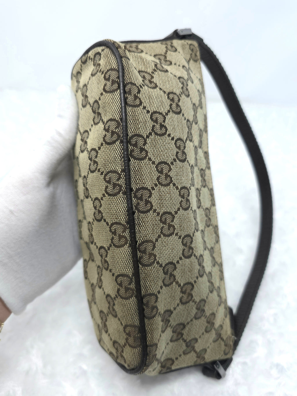 Gucci Canvas Boat Bag