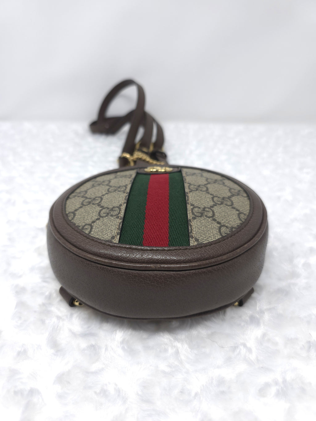 Gucci Ophidia GG Mini Round Backpack